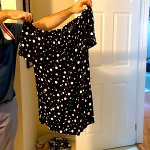 Polkadot t shirt dress